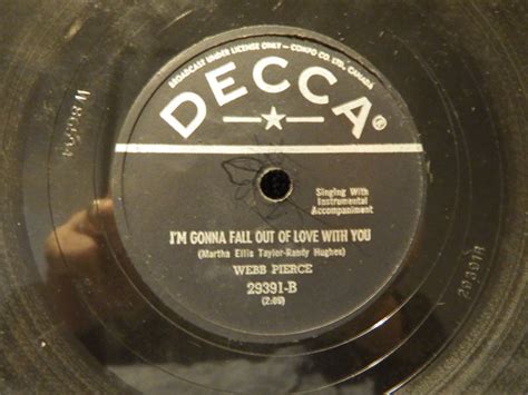 Webb Pierce – In The Jailhouse Now / I'm Gonna Fall Out Of Love With You (1954, Shellac) - Discogs