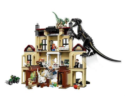 LEGO Jurassic World Indoraptor Rampage Dinosaur Toy Reviews