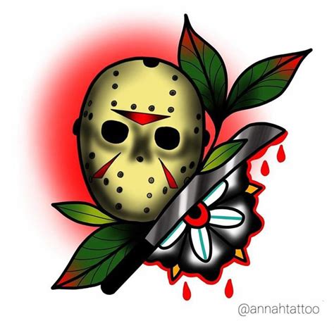 Jason Voorhees - Friday the 13th, Tattoo Design 13 Tattoos, Movie ...