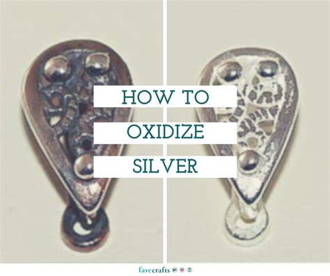 How to Oxidize Silver Jewelry | Oxidised silver jewelry, Modern silver ...