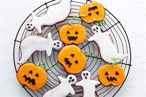 Halloween gingerbread cookies