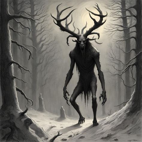 Wendigo - AI Generated Artwork - NightCafe Creator