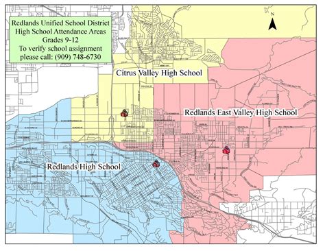 Redlands High School Campus Map - Map