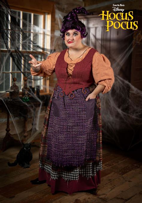 Women's Plus Size Hocus Pocus Mary Sanderson Costume