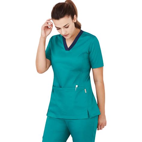 Nurses Scrub Female Royal Blue/Grey - Skit Store