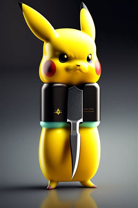 Lexica - Hyper realistic 8k pikachu whis knife