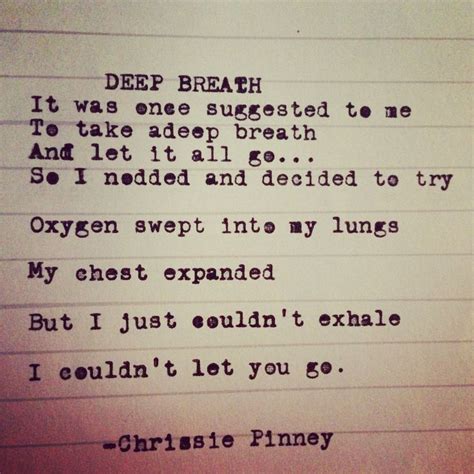 Deep Breath. Rebuild series no. 15 #deepbreath #rebuild #breathe #chrissiepinney #pain #letgo # ...