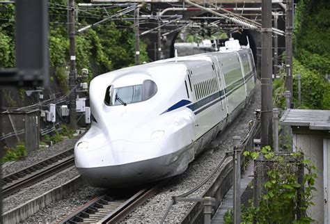 Japan's new bullet train N700S debuts on line linking Tokyo, Osaka