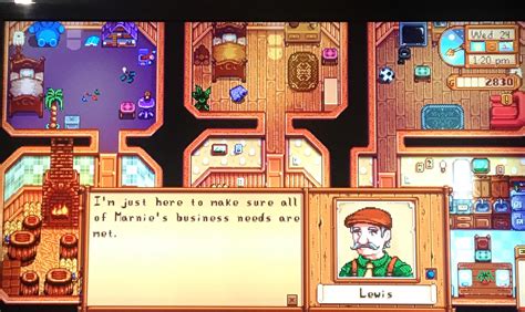 Of course Mayor Lewis ;) : r/StardewValley