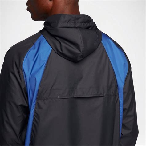 Air Jordan 5 Blue Suede Windbreaker Jacket | SneakerFits.com