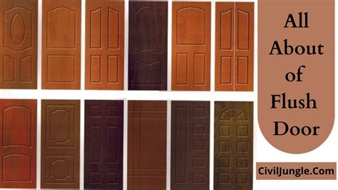 What Is Flush Door | Different Types of Flush Door | Pros and Cons of ...