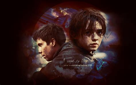 Arya Stark & Gendry - Arya and Gendry Wallpaper (36188232) - Fanpop