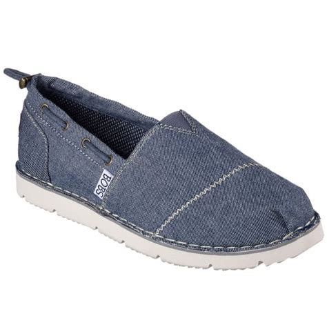 SKECHERS Women's BOBS Chill Flex - New Groove Slip-On Casual Shoes, Navy - Bob’s Stores