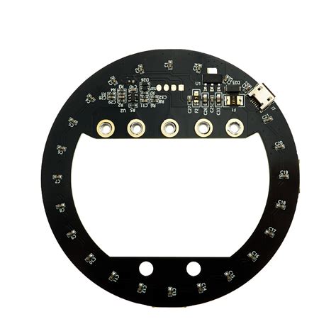 Electronic Programmable Circular Plate Board LED Light Extension Board For BBC Micro:bit–OKY6016 ...