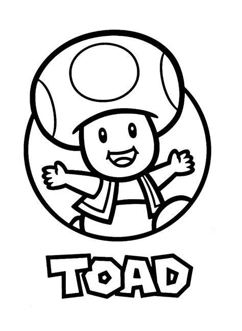 Toad And Cart Mario Bros Kids Coloring Pages – NBKomputer