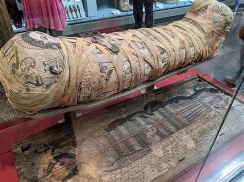 Cleopatra, the Mummy at the British Museum in London. Editorial Photo - Image of cloth, outer ...