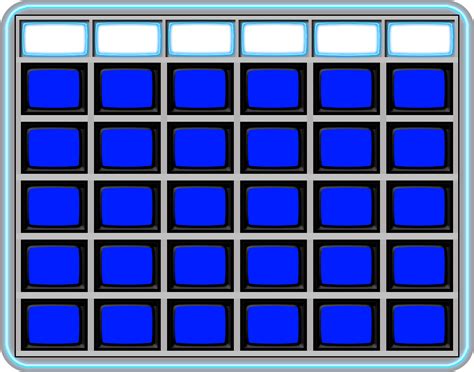 Image - Jeopardy! Board 1985 b.png - Game Shows Wiki