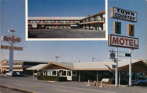 Town & Country Motel Clovis, NM Postcard