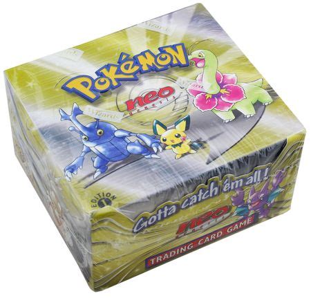 Neo Genesis 1st Edition Booster Box (Pokemon) | TrollAndToad