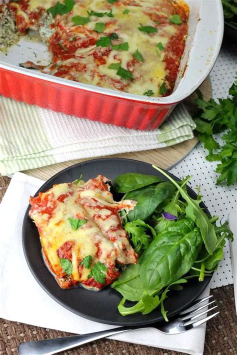 Spinach and Ricotta Keto Vegetarian Lasagna - Aussie Keto Queen