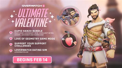 Overwatch 2's Ultimate Valentine event brings back Hanzo's Scatter Arrow | Windows Central