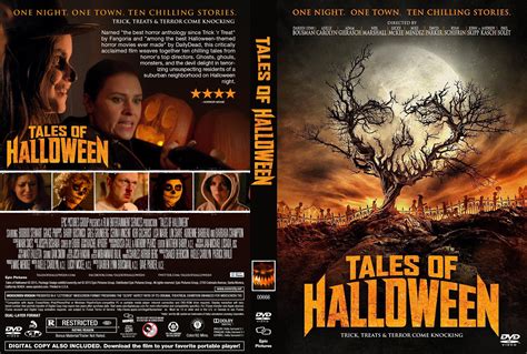 The Horrors of Halloween: TALES OF HALLOWEEN (2015) Sales Sheet, VHS, DVD and Blu-ray covers