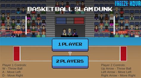 Basketball Slam Dunk Play Online – FreezeNova – Blog