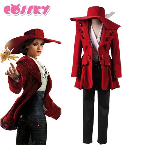 Oz The Great and Powerful Witch Theodora Cosplay Costume Women Party Suit Red Jacket Full Set ...