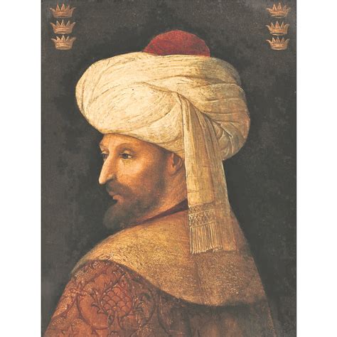 Rare portrait of Mehmed II the Conqueror, Sultan of Ottoman Empire, to ...