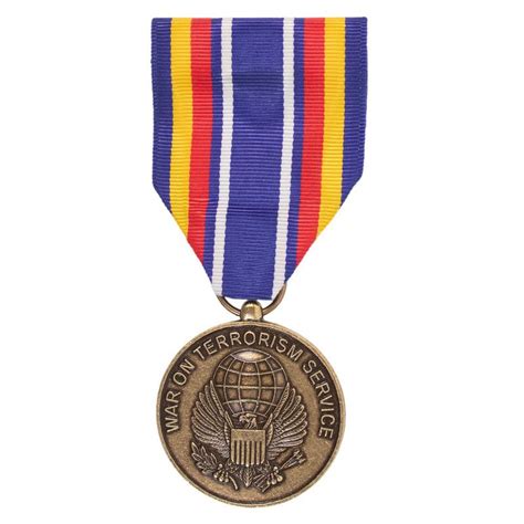 Medal Large Gwot Global War On Terror Service | Full Size Medals | Military - Shop Your Navy ...