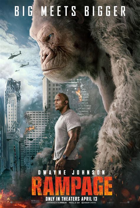 Rampage (2018) Poster #3 - Trailer Addict