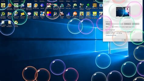 Windows 10 Bubbles Screensaver - barcodesystem