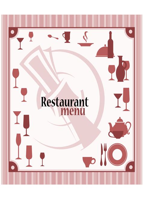 Restaurant menu background 11215008 Vector Art at Vecteezy