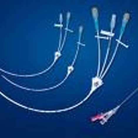 B): Hackman type of catheter with Dacron cuff (red area) | Download ...