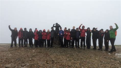 Kesgrave High School on Twitter: "We made it to the top of Helvellyn. Heavy rain, lots of cloud ...