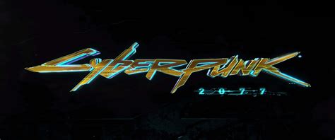 Download 3440x1440p Cyberpunk 2077 Background Gold And Light Blue Game ...