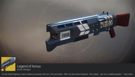 Best Shotguns In Destiny 2 - Legend of Acrius, Hawthorne’s Field-Forged Shotgun, Good Bone ...