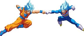 SSB Goku vs SSB Vegeta by HadesDiosSupremo on DeviantArt