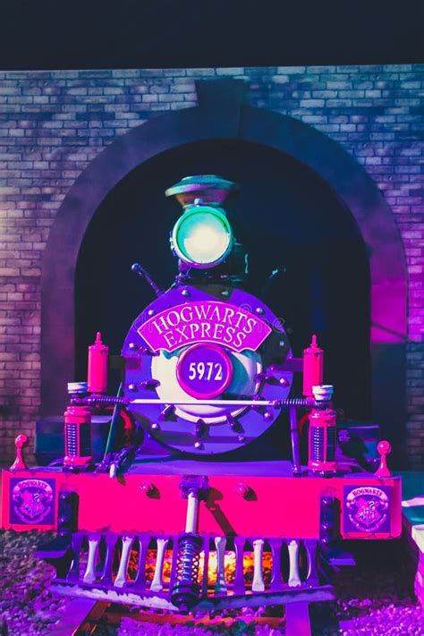 The Hogwarts Express Train Station Editorial Stock Photo - Image of ...