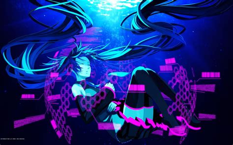 Fondos de pantalla : ilustración, Anime, Chicas anime, Muslos altos, Vocaloid, Hatsune Miku, Dos ...