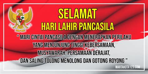 10 Quotes Hari Lahir Pancasila 2021 untuk Caption di Sosmed!!