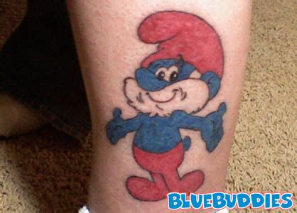 Smurf Tattoos Sexy Smurfette Tattoo Papa Smurf Tattoo Smurfette and Flowers Tattoo