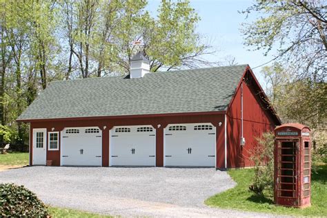 Custom Built Four Car Garages | A-Fram, Barn-Style, Saltbox | Prefab garages, Building a garage ...