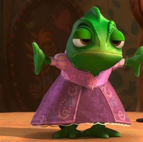 He's so cute!💚 | Disney sidekicks, Disney tangled, Pascal tangled