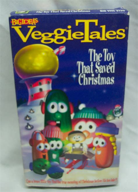 Veggietales The Toy That Saved Christmas Vhs