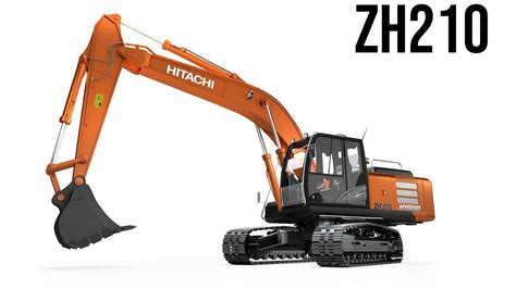 Hitachi Construction Machinery Collection - All Models Rigged | CGTrader