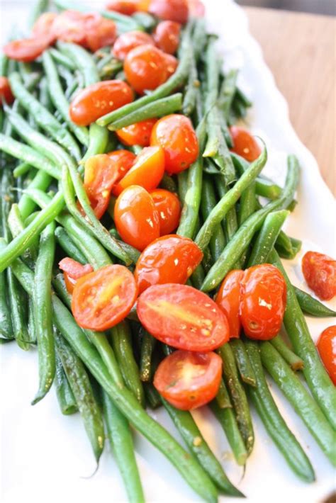 Green Beans with Tomatoes – Easy Side Dish – Cooking Clarified