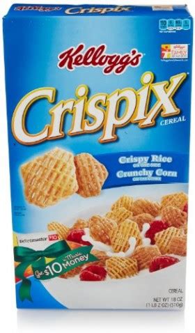 Kellogg's Crispix Cereal, 18 Oz | SleepyChef.com | everything breakfast!