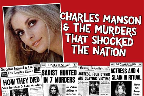 Sharon Tate Murder Newspaper Headlines