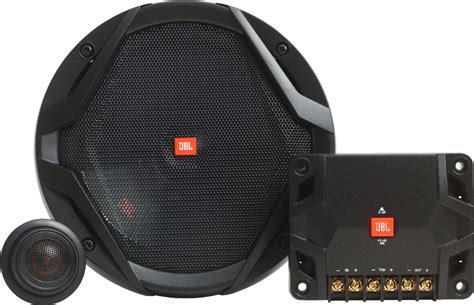 Best Buy: JBL GX Series 6.5" Component Speaker System with Polypropylene Cones (Pair) Black GX608C